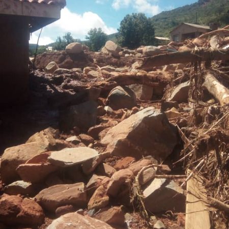Cyclone Idai damages